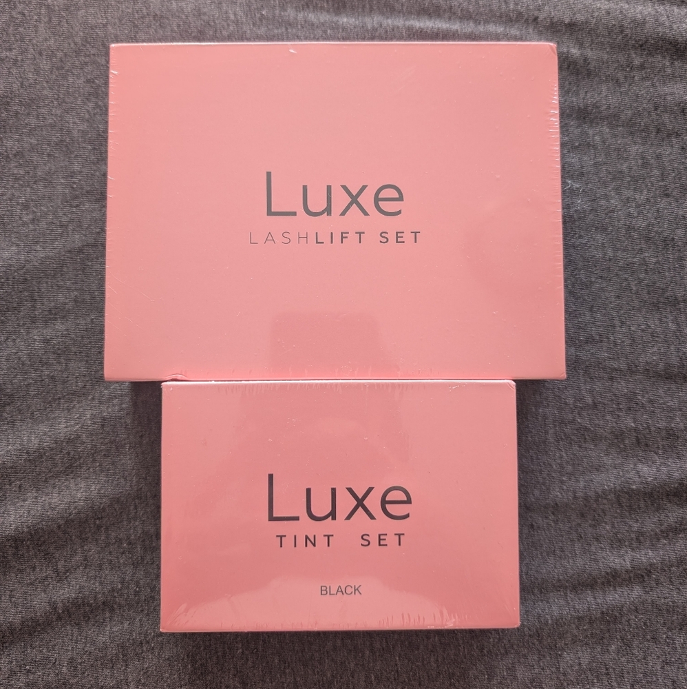 Free with purchase Luxe Lash Lift and Tint Set